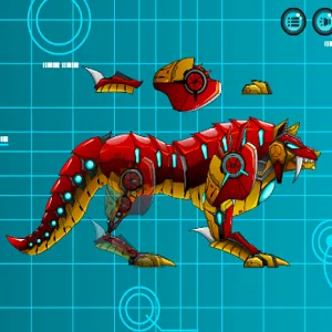 Battle Robot Wolf Age
